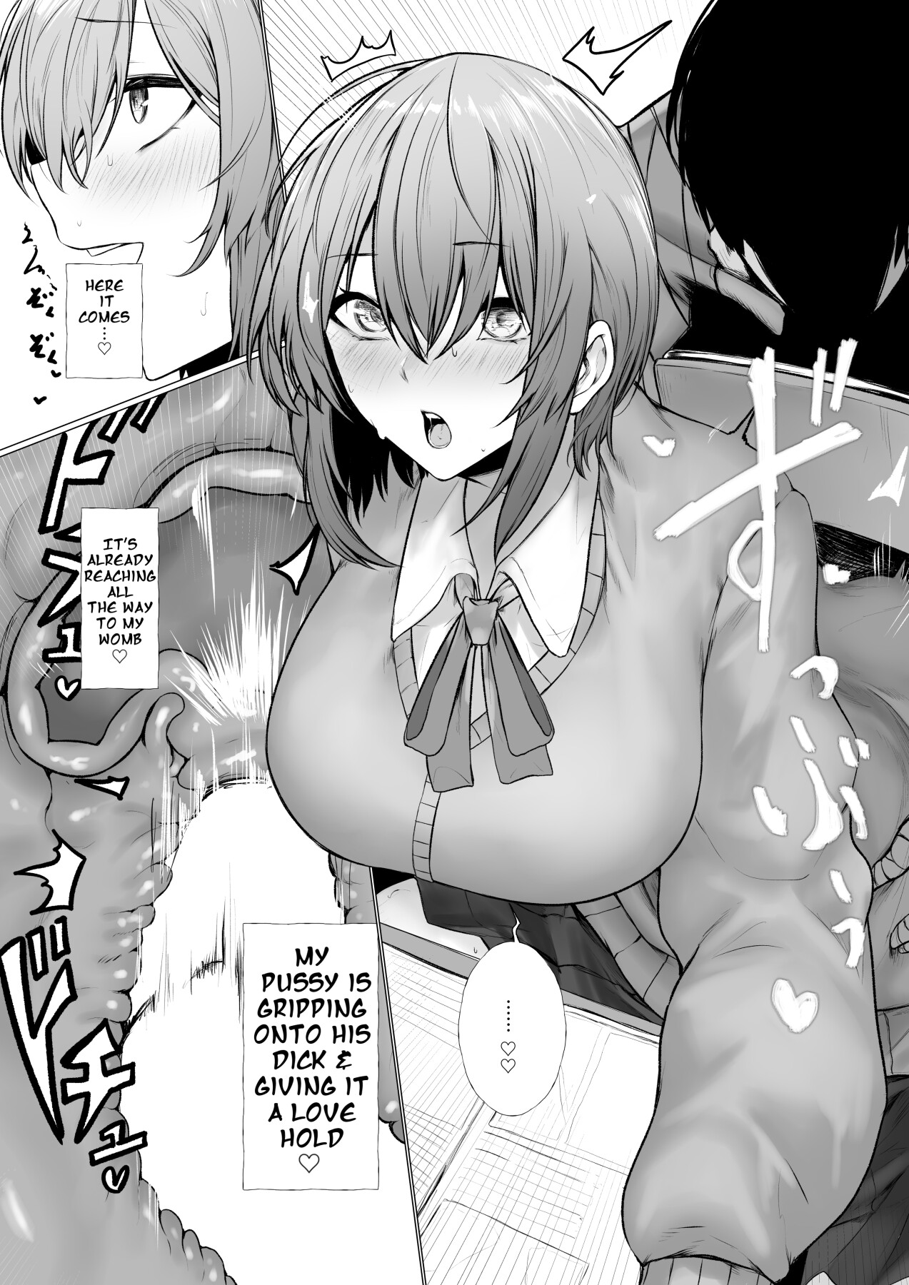 Hentai Manga Comic-A Story about a Girl Possessed by a Lecherous Ghost-Read-7